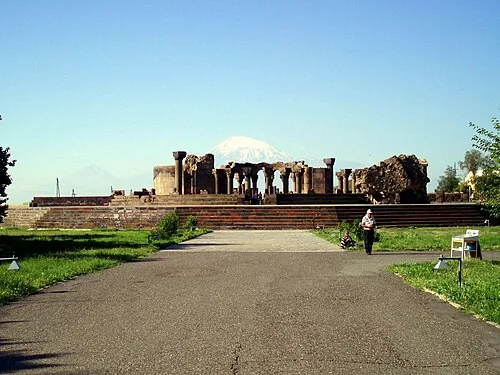 Zvartnots Cathedral ruins